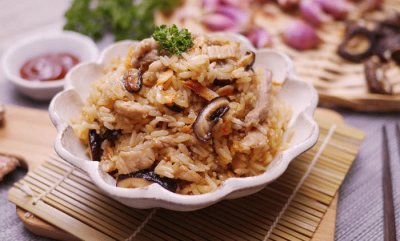 Glutinous oil rice