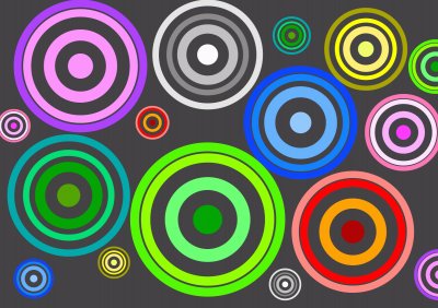 Cercles couleurs