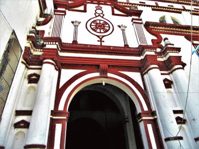 Templo en Chiapa de Corzo, Chiapas.