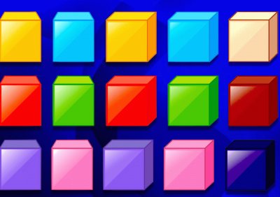 Cubes couleur