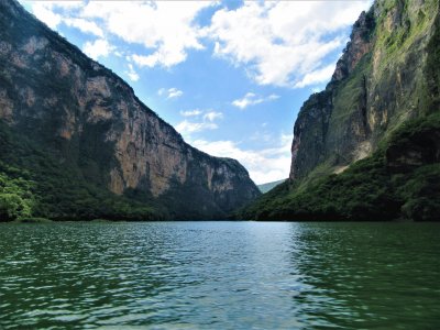 CaÃ±Ã³n del Sumidero en Chiapas, MÃ©xico.