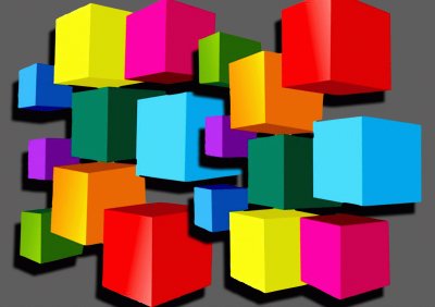 Cubes couleur