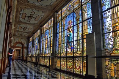 VITRALES DEL CASTILLO DE CHAPULTEPEC