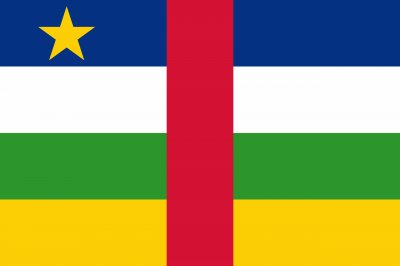 Central African Republic Flag