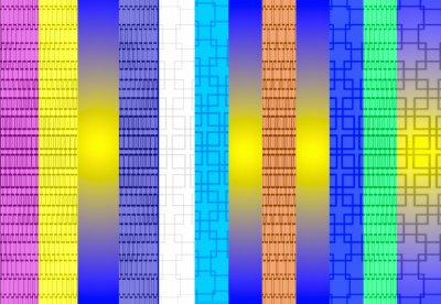 Bandes couleurs