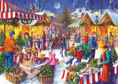 Mercado de Navidad jigsaw puzzle