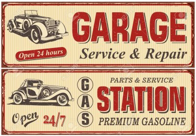 Vintage Car Poster 6