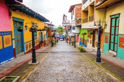 GuatapÃ©, en Colombia