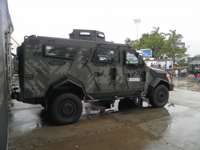 armored army vehicle of MÃ©xico