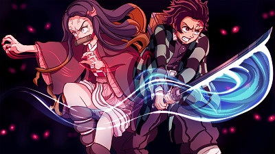 nezuko y tanjiro