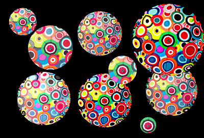 Boules colorÃ©es