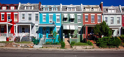 Casas coloridas