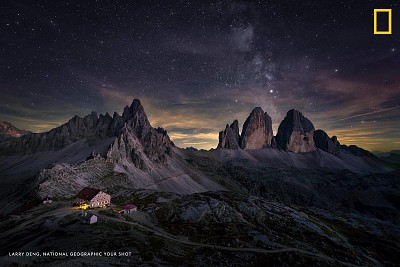 DOLOMITI DI NOTTE