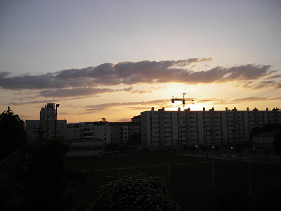 soirÃ©e d 'Ã©tÃ© de ma fenÃªtre