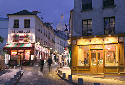 Rue Norvins y Montmartre(Paris)