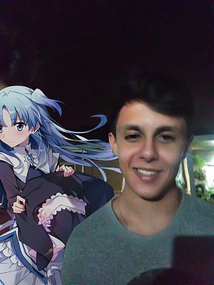 Gustavo e sua waifu