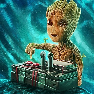 Groot jigsaw puzzle