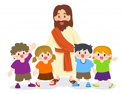 פאזל של Jesus e as crianÃ§as