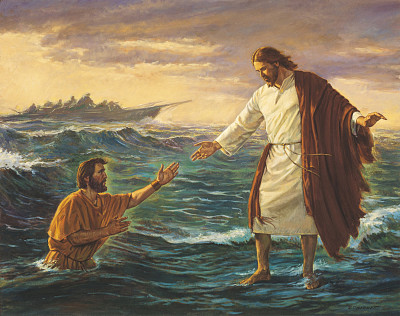 JESÃšS CAMINA SOBRE EL AGUA