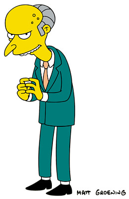 Montgomery Burns jigsaw puzzle