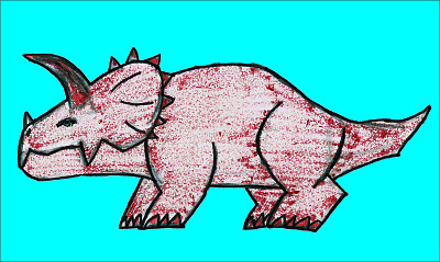 Dinossauro Triceratops