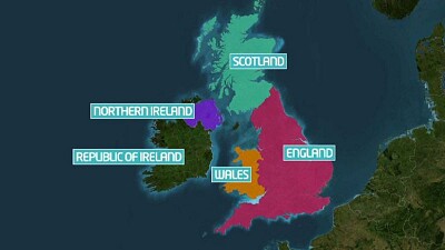 Parts of the United Kingdom