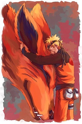 naruto e kurama