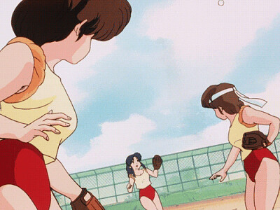 akane esta jugando tenis con sus amigas ranma 1/2