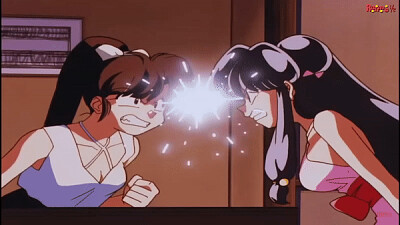 ukyo y shamppo las rivales de ranma 1/2