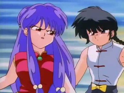 la pelea de ranma y shamppo ranma ova 1/2