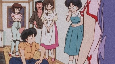 ranma a sido golpeado por akane ranma 1/2