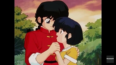 ranma y akane enamorados por el hongo del amor