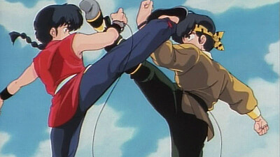 la pelea entre ryoga y ranma ranma 1/2