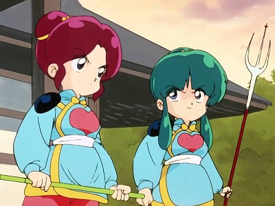 rin rin y ran ran desafiaron a akane ranma 1/2