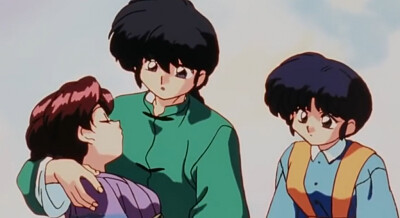 ranma carga a su mama ranma 1/2