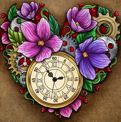 פאזל של reloj florido