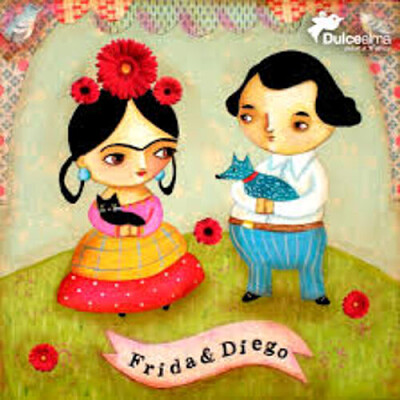 Frida Khalo y Diego Rivera