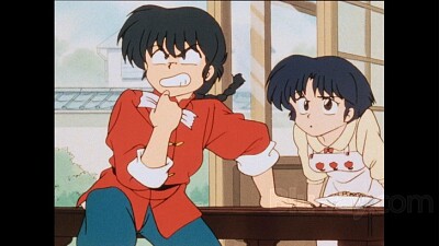 ranma recibe y lee la carta de kodachi ranma 1/2