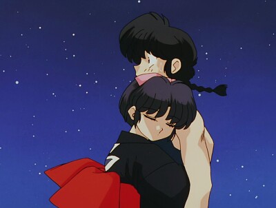 akane muÃ±eca abraza a ranma ranma ova 1/2