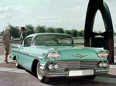 1958 Chevrolet Bel Air Impala Sport Coupe promotio