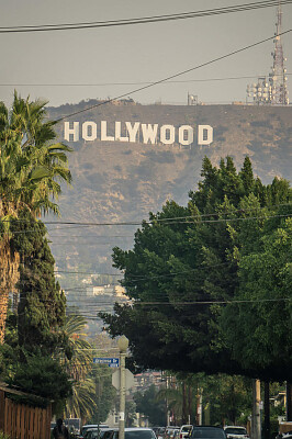 Hollywood sign jigsaw puzzle