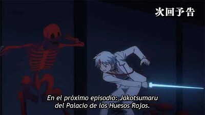 towa pelea contra huesos rojos hanyo no yashahime