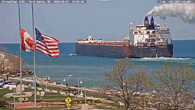 m/v American Spirit (1,000 ft long)