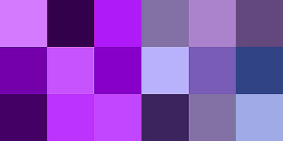 shades of purple