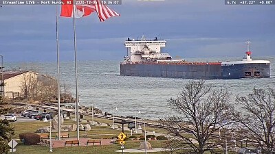 m/v Walter j McCarthy Jr, (1-k footer)   flags