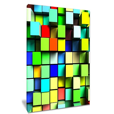 Colored 3D Cubes