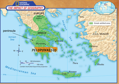 Greece map