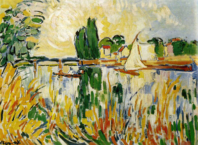 Vlaminck Seine agitÃ©e