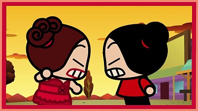 pucca se enoja con otra pucca por garu pucca