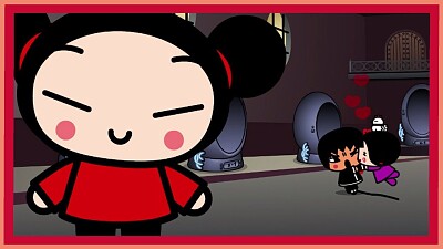 pucca se alegra por ching y abyo pucca